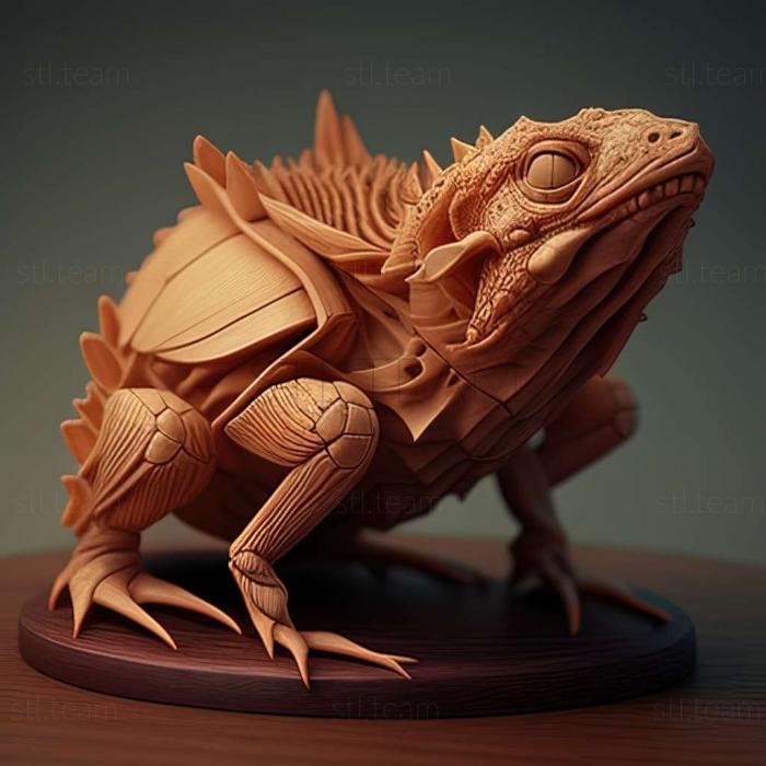 3D модель Rhyzobius litura (STL)